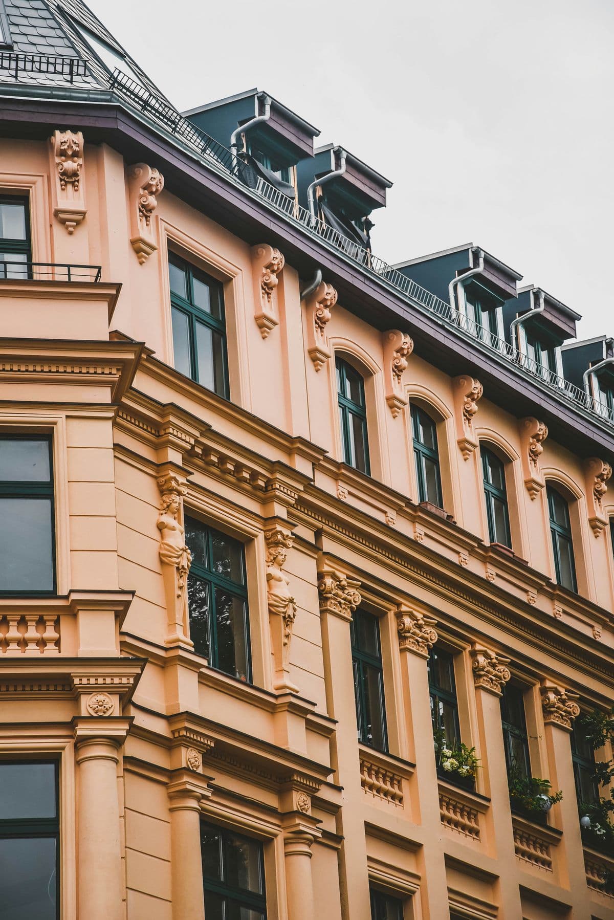 Classic European architecture representing family offices